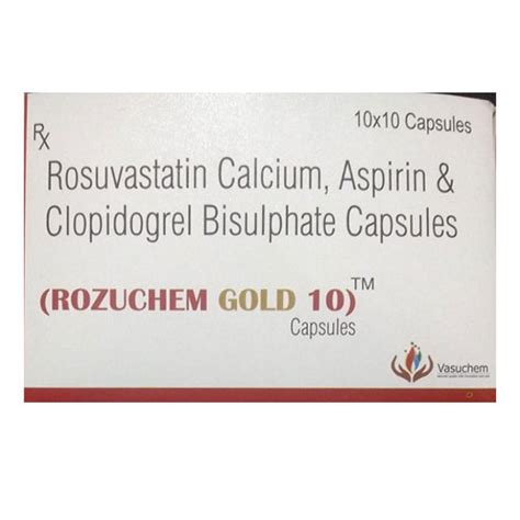 Rozuchem Gold 10 Capsules Vasuchem Lifesciences Pvt Ltd