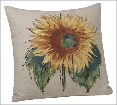 Sunflower Pillow Pottery Barn Accents Pillows Sunflower Pillow