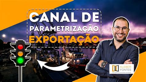 Canal de Parametrização na Exportação YouTube