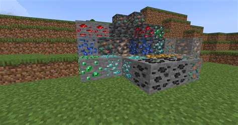 3D Ores Minecraft Texture Pack