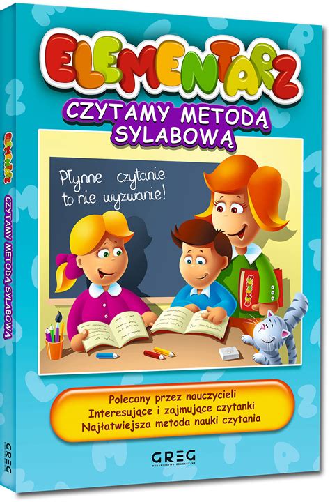 Elementarz Czytamy metodą sylabową POLSKIE GRY I POLSKIE KSIĄŻKI W