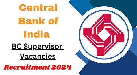 Central Bank Of India Recruitment Apply Now For Bc Supervisor