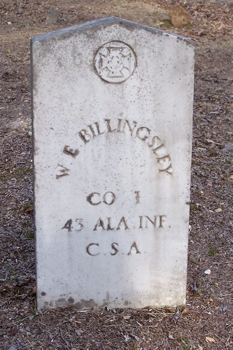 William Elisha Billingsley 1837 1898 Find A Grave Gedenkplek