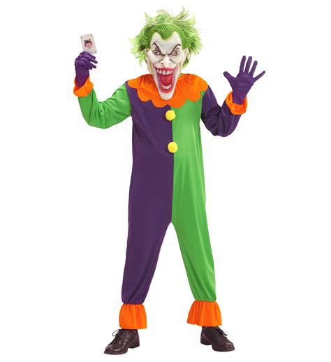 Costum Joker Diabolic Copil Carnaval Fiesta Costume Si Accesorii