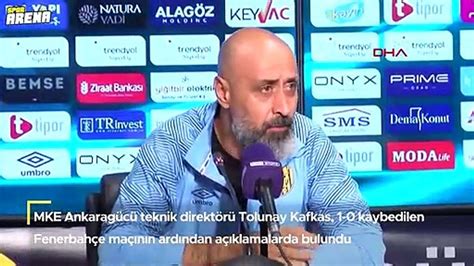 Tolunay Kafkas Fenerbahçe mağlubiyetini değerlendirdi Dailymotion Video