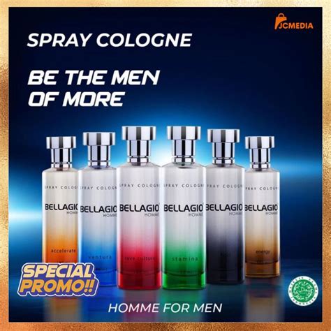 Jual Bellagio Spray Cologne Parfum Men Perfume 100ml Shopee Indonesia