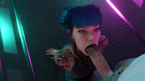 Cheri Nowlin Blowjob Cyberpunk 2077 SFM Compile