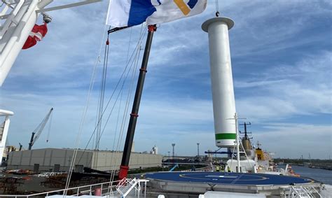 Scandlines Installed The Norsepower Rotor Sail On Berlin Shippax