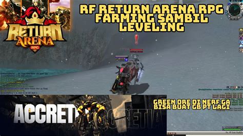 LIVE RF RETURN ARENA RPG FARMING SEKALIAN LEVELING YouTube