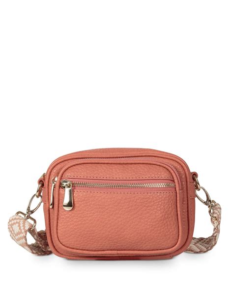 Oliver Bonas Amira Pink Cross Body Bag Lyst