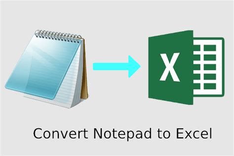 How To Convert Notepad Data To Excel