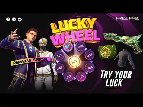 Free Fire Confirm Lucky Wheel Discount Event March Month New Events