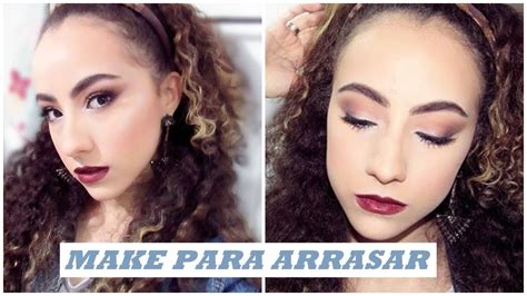 MAKE PARA ARRASAR FÁCIL Aline Nogueira YouTube