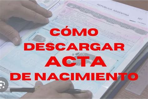 Cómo Descargar un Acta de Nacimiento Blog Harmonic3