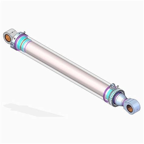 V Rin Double Effet Hidromec Hydraulique En Acier Robuste