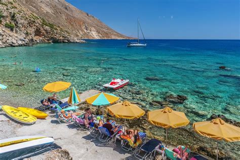 Akrogiali Beach In Chania Allincrete Travel Guide For Crete