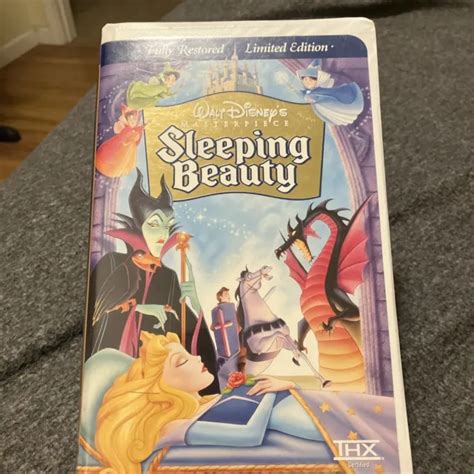 Walt Disney S Masterpiece Sleeping Beauty Vhs Fully Restored Limited