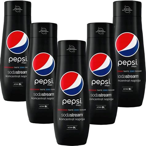 Sodastream Syrop Koncentrat Pepsi Max 5x440ml Ceny I Opinie Ceneo Pl