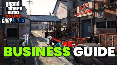 SALVAGE YARD BUSINESS EXPLAINED CHOP SHOP DLC GTA ONLINE Hindi