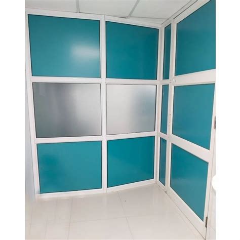 Aluminium Office Door Partition Type Of Door Hinged At Rs 220 Sq Ft