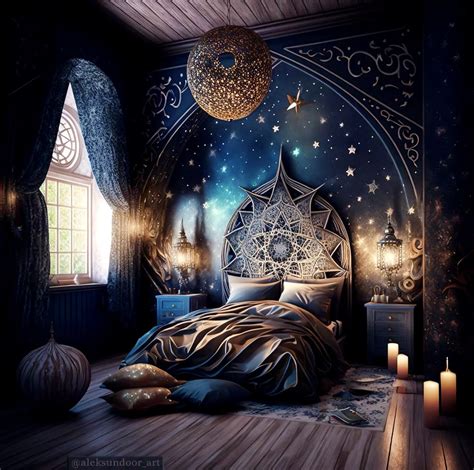 Pin By Bea Brouwer On Fantasy Bedroom Blue In Dream Room