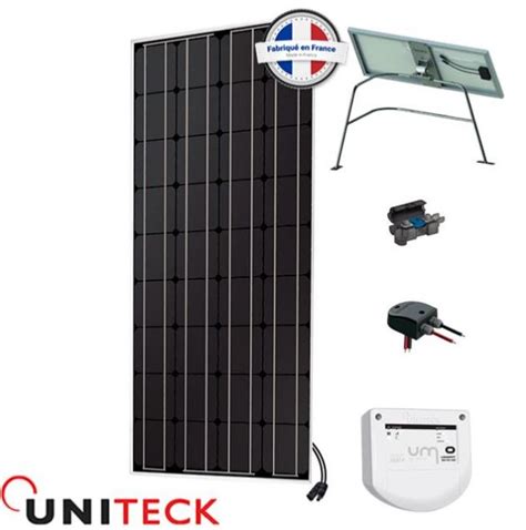 Kit Panneau Solaire 100w Uniteck Bateau 12v Mppt