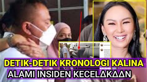 Kronologi Detik Detik Kalina Oktarani Kecelakaan Istri Vicky Prasetyo