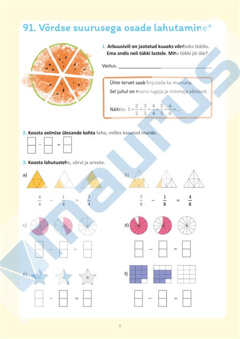 Matemaatika T Raamat Klassile Iii Osa Kevad Maurus