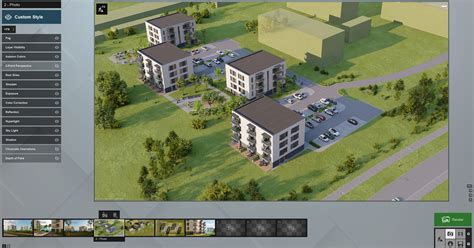 Apartment Building Lumion Scene Plus Archicad Sketchup Models D