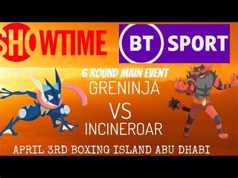 Greninja Vs Incineroar Official Livestream Youtube