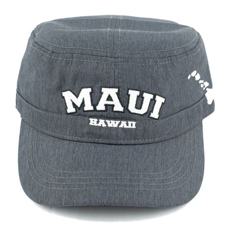 Maui Hawaii Military Hat 808 Clothing Co Maui