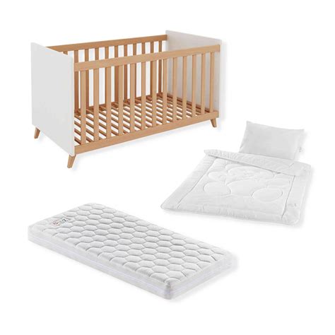 Komplettset Lino Babybett In X Cm Inkl Lattenrost Matratze