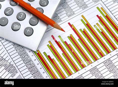 finance chart  stock exchange stock photo alamy