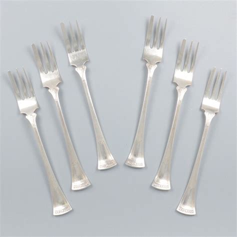 Pastry Forks Silver J M Van Kempen Catawiki