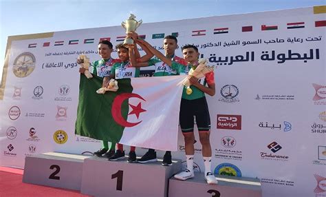 Cyclisme Championnats arabes 2022 contre la montre juniors médaille