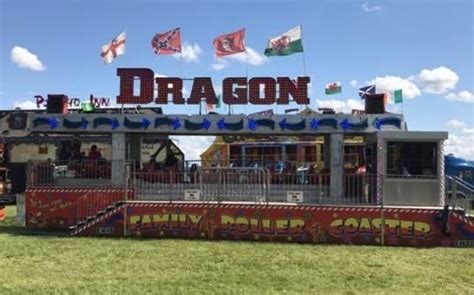 Dragon Roller Coaster for Hire - Richardsons Amusements