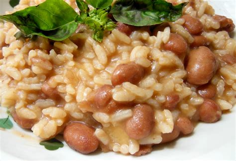 Riso Con I Fagioli Scuri La Ricetta Originale Contadina La Cucina Di