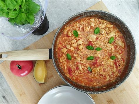 Risotto pomidorowe Pyszny i sycący obiad przy którym się nie