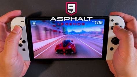 Asphalt Legends Nintendo Switch Oled Handheld Gameplay Youtube