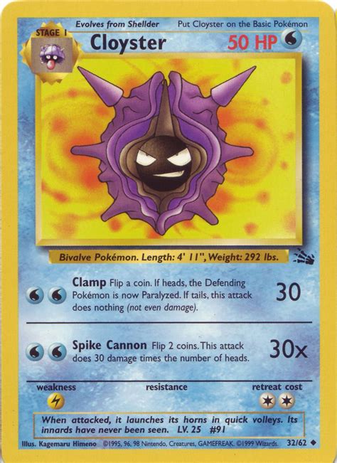 Cloyster Fossil Bulbapedia The Community Driven Pok Mon