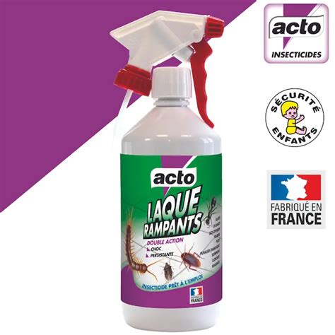 Laque Insecticide Rampants Acto Action Choc Et Persistante Distriver 52