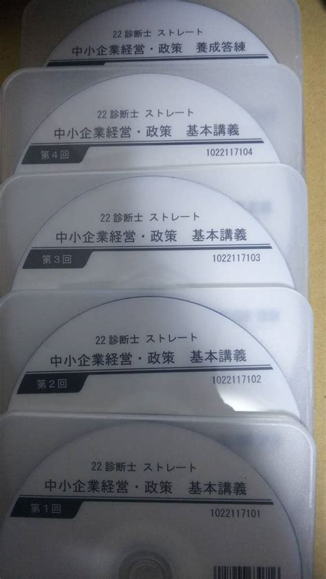 【未使用に近い】tac 2022年目標 中小企業診断士 中小企業経営・政策 Dvd通信【最新版】の落札情報詳細 ヤフオク落札価格検索 オークフリー