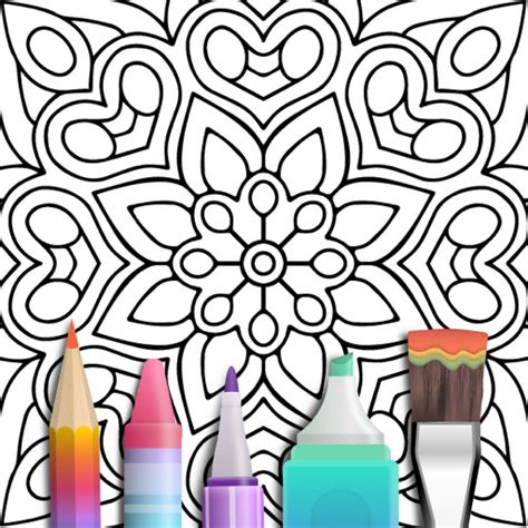 Mandala Coloring Book - Casual | Play Now Online for Free