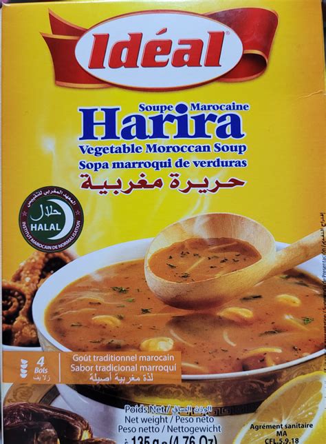 Soupe Marocaine Harira Ideal G