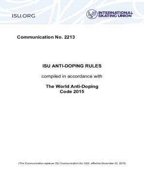 Fillable Online A Gap Or Lacuna In The World Anti Doping Code Remarks