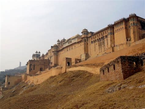 Premium Photo Panorama Of Amer Fort Or Amber Fort In Amer Rajasthan