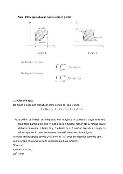 PDF cálculo 3 Integrais sobre regiões planas PDFSLIDE NET