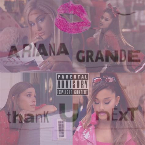 Thank U, Next Album Cover by ForeverBunkey123 on DeviantArt