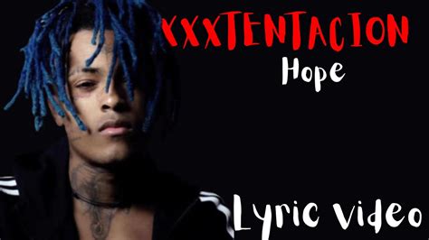 Hope Xxxtentacion Lyric Video Lotus Vibes Youtube