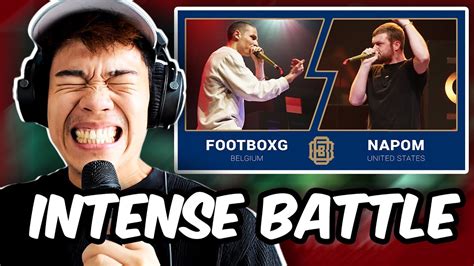 SXIN Reacts FOOTBOXG Vs NAPOM Beatbox World Championship Semi